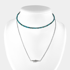 Collier Ogive – Turquoises
